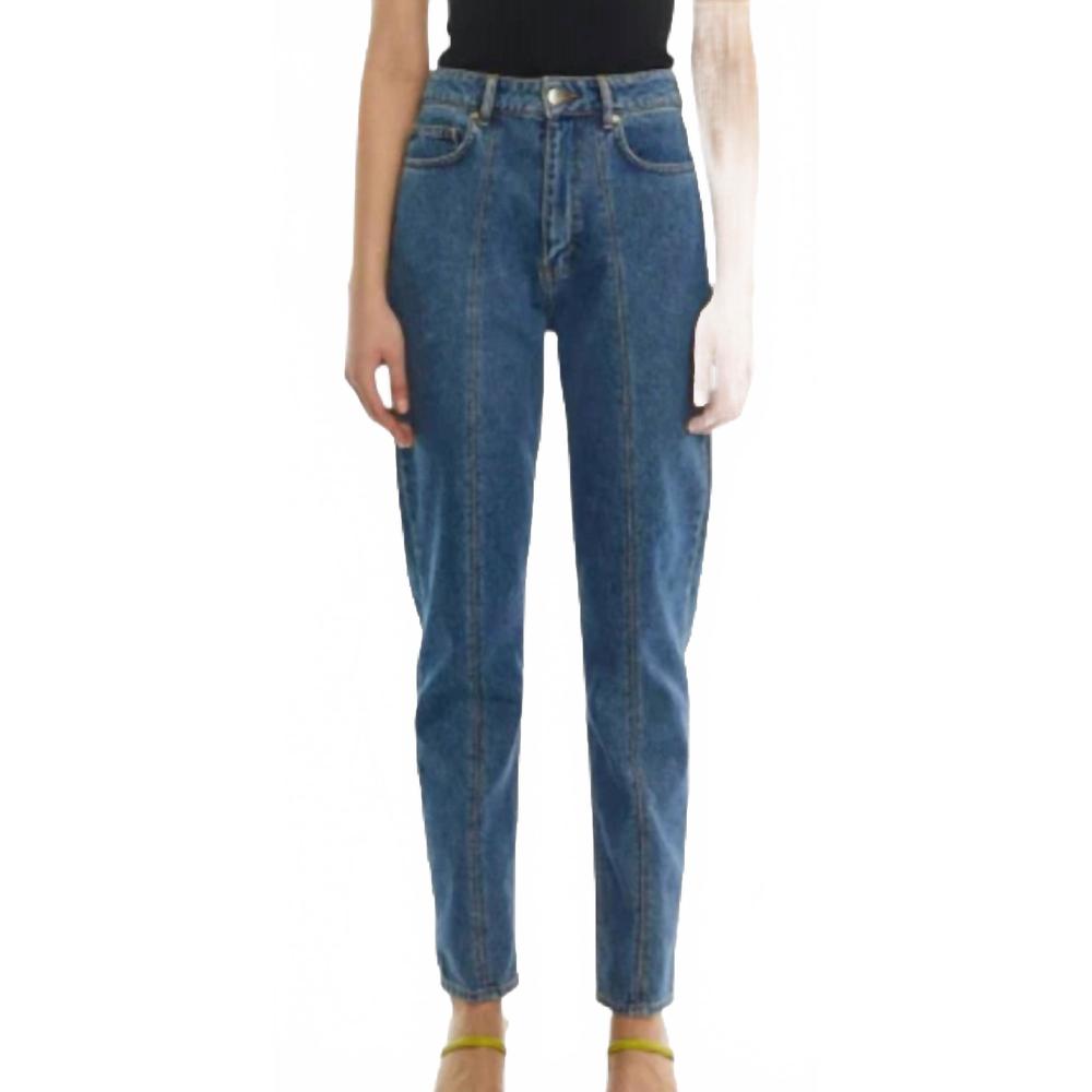 NEW OVAL SQUARE invest denim jean in blue